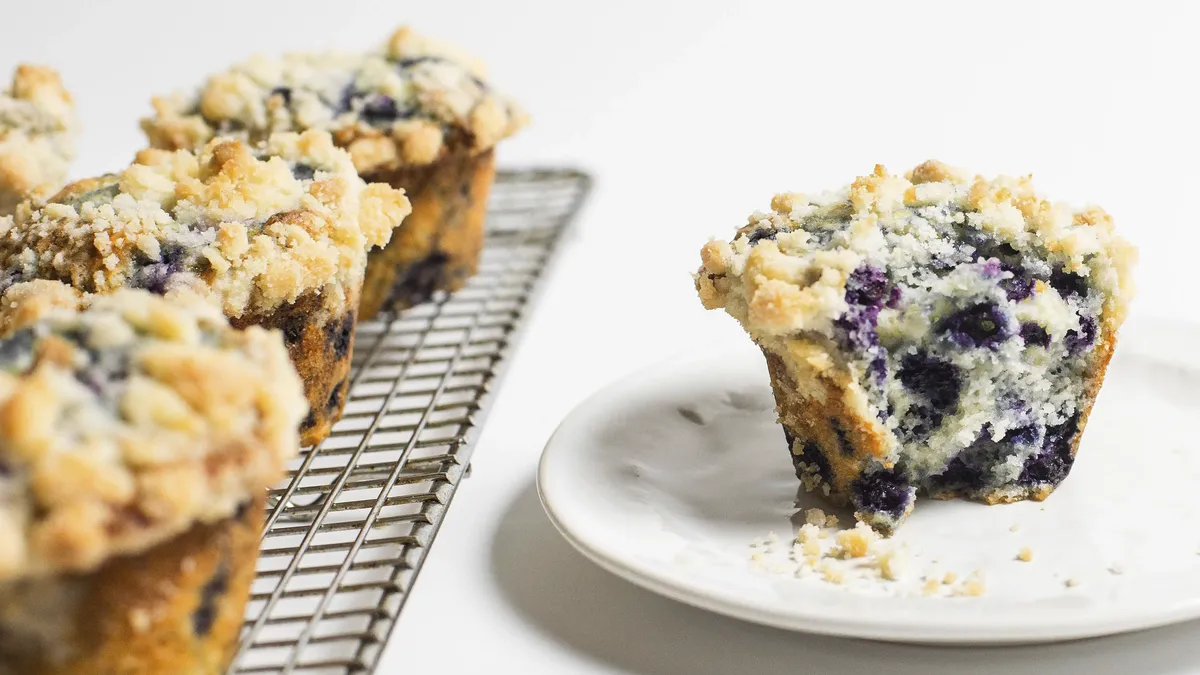 Homemade Blueberry Muffins