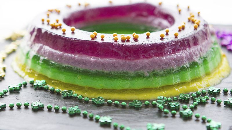 Spiked Jelly King Cake