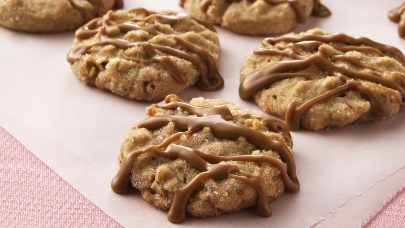 Maple-Nut Cookies with Maple Icing