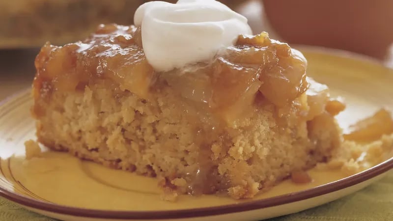 Pear-Ginger Upside-Down Cake