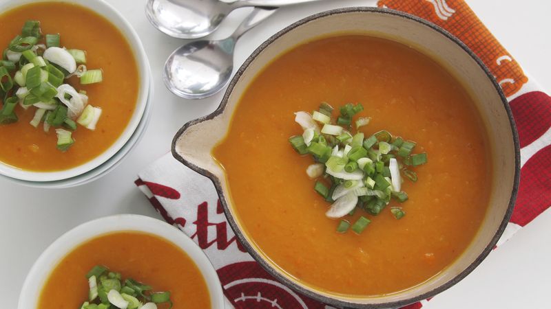 Carrot Soup with Chile Ancho
