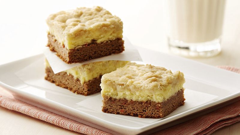 Carrot Cake Cookie Bars