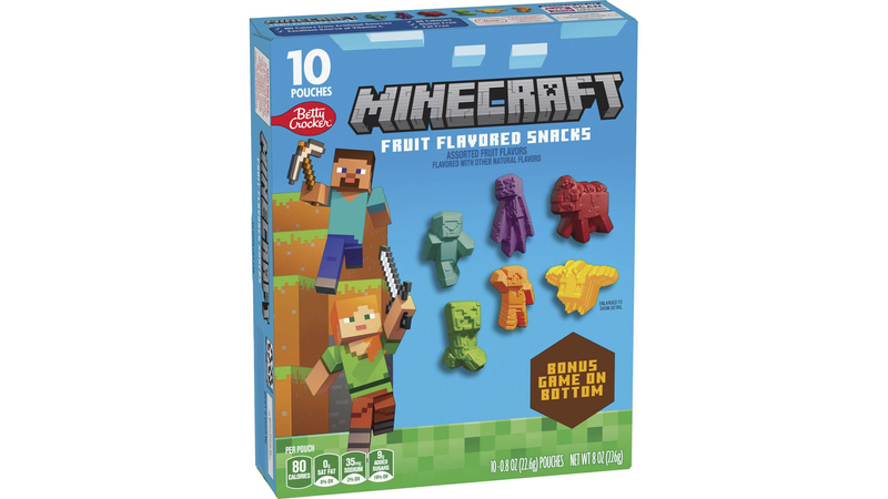 Betty Crocker™ Fruit Flavored Snacks Minecraft 10CT | Betty Crocker