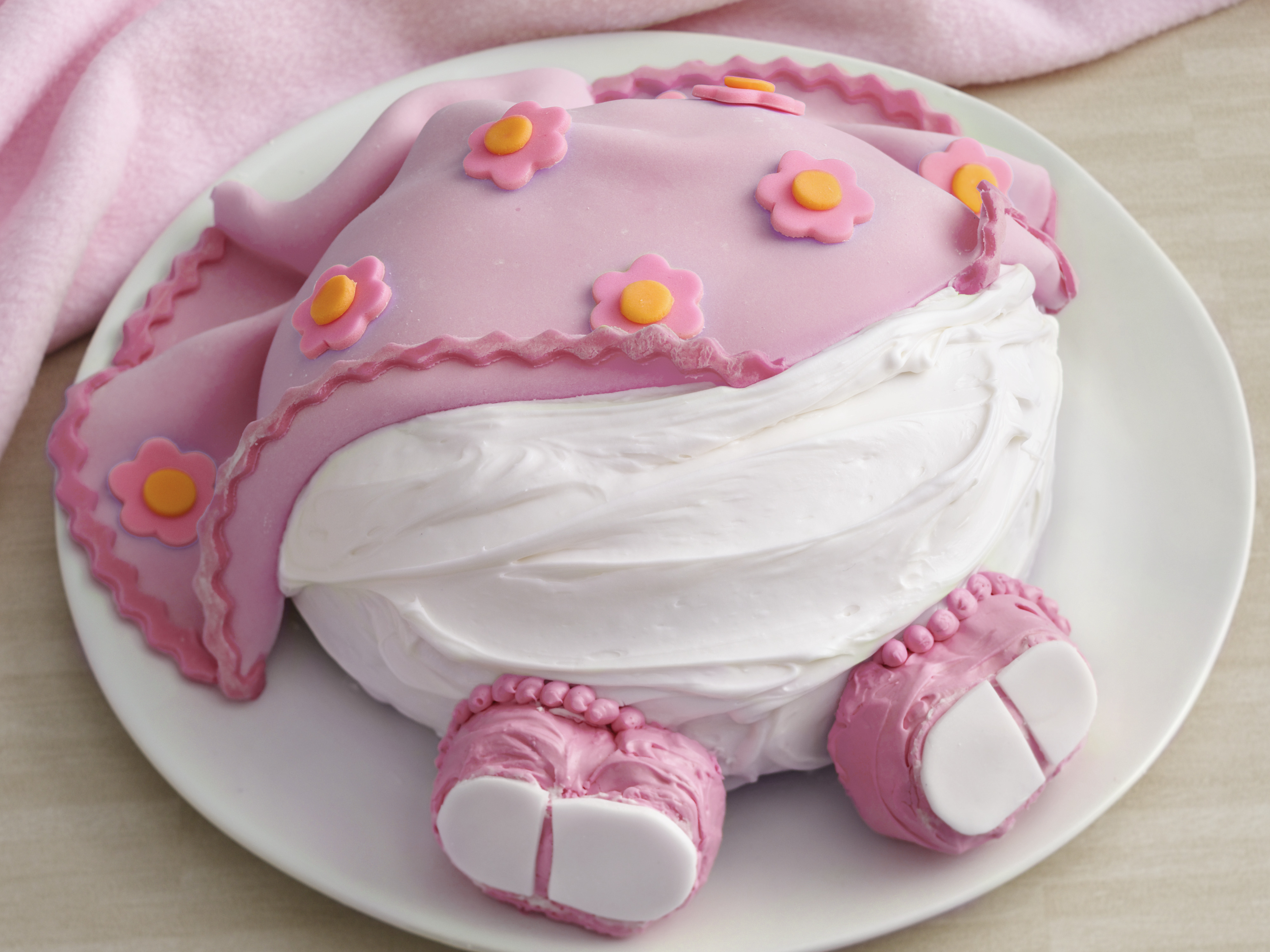 Gender Reveal Baby Shower Cake- Order Online Gender Reveal Baby Shower Cake  @ Flavoursguru