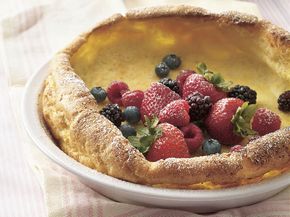 Dutch Baby Pancake with Berry Topping | Gold Medal Flour US