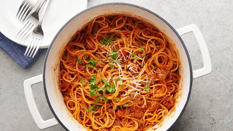 Instant Pot Spaghetti - Will Cook For Smiles