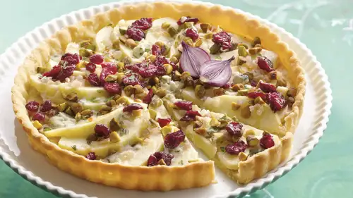 Apple and Blue Cheese Tart