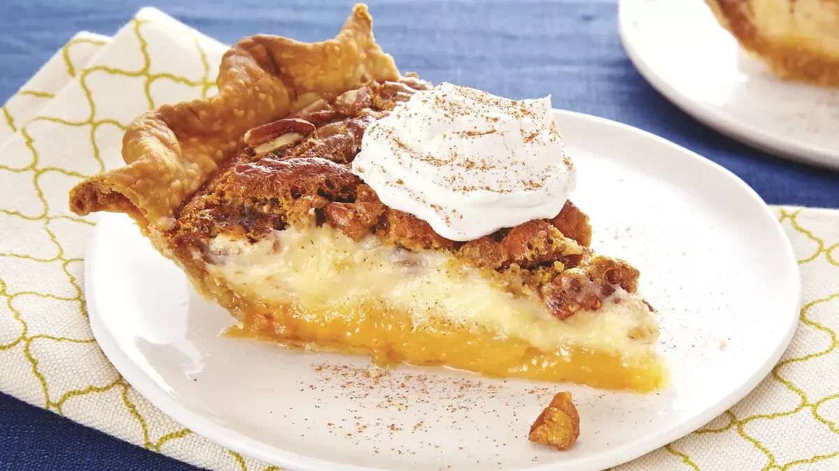 Pecan Cheesecake Pie