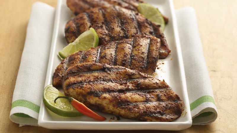 Gluten-Free Lime and Chili Rubbed Chicken Breasts