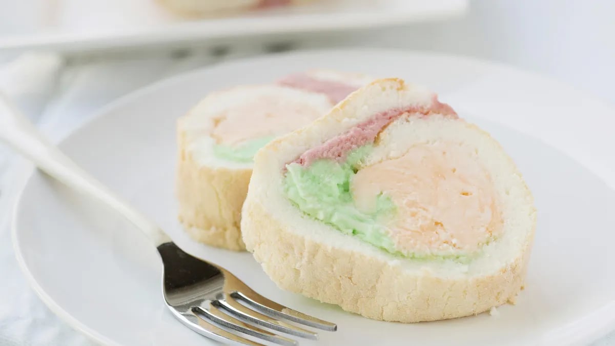 Rainbow Sherbet Roll