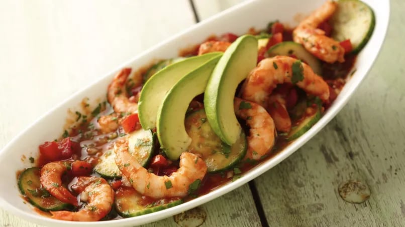 Spicy Shrimp Ceviche