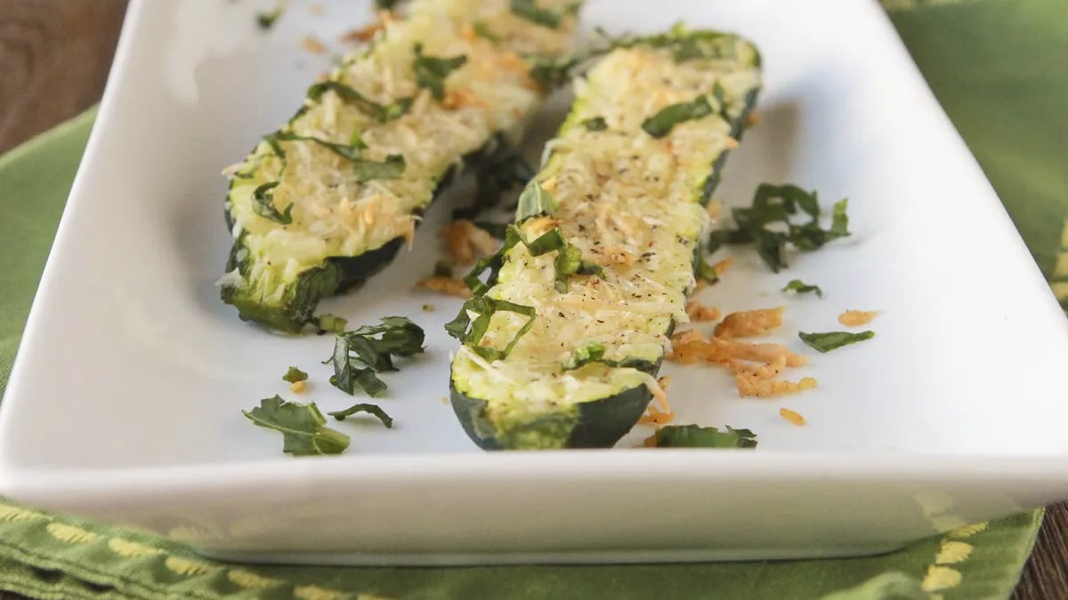 Parmesan Baked Zucchini