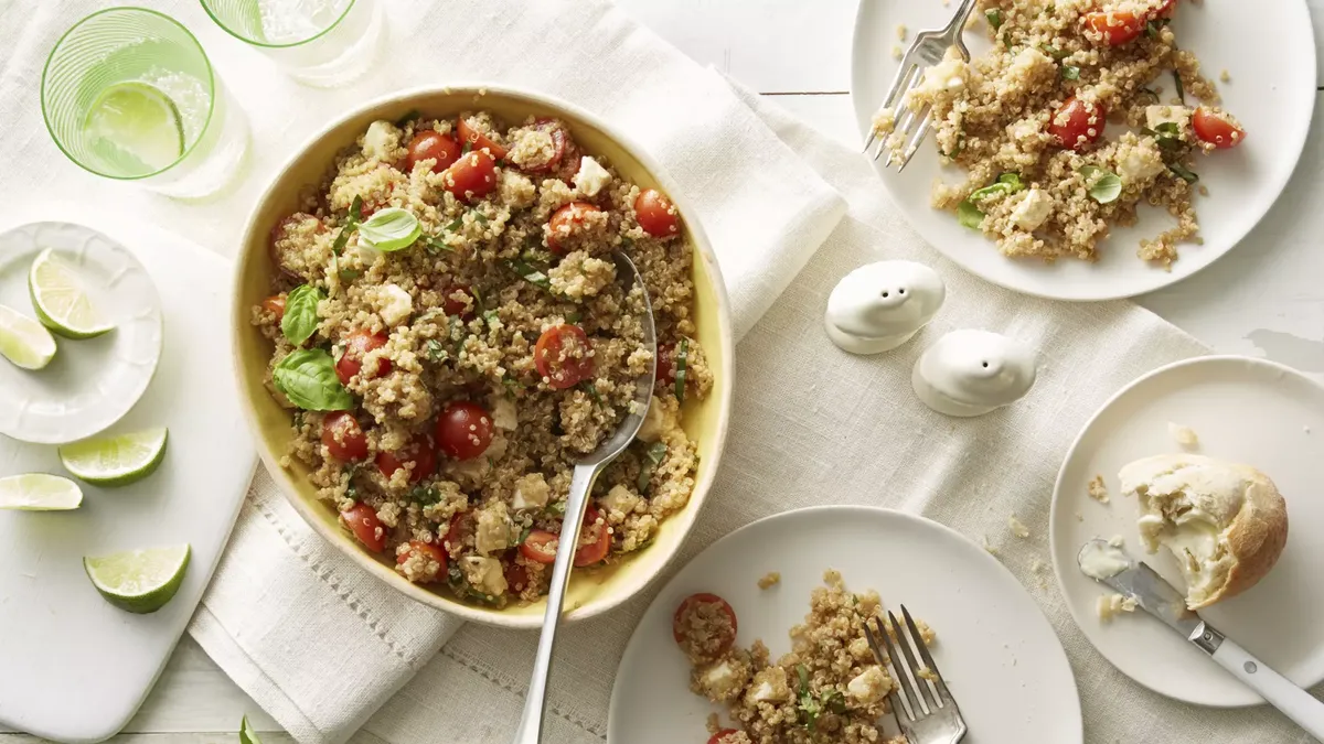 Caprese Quinoa Salad