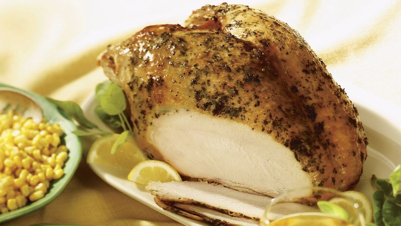 Lemon and Herb-Roasted Turkey Breast