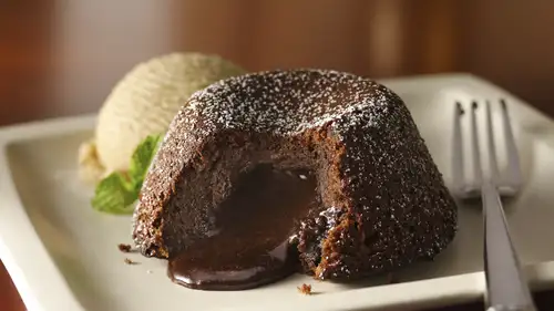 Molten Chocolate Espresso Cakes-image
