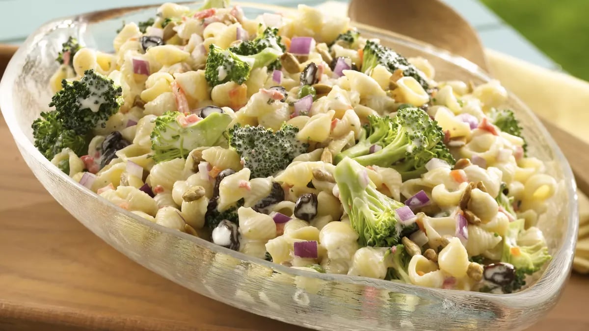 Sunny Broccoli Pasta Salad