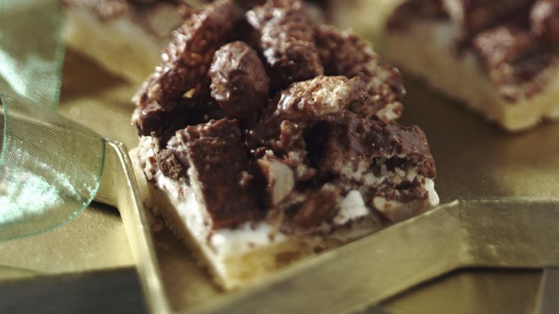 Chocolate-Peanut-Marshmallow Bars