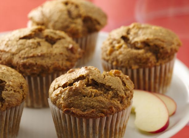 Apple Gingerbread Muffins