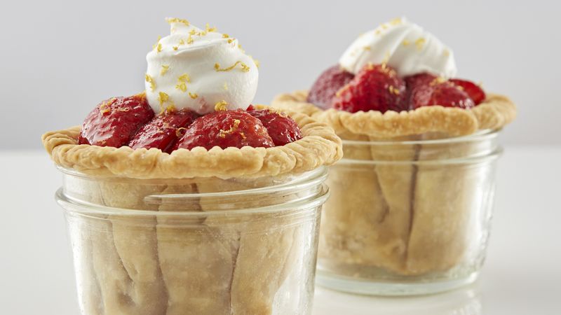 Strawberry Pie in a Jar