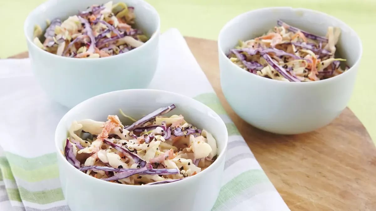 Crunchy, Creamy Coleslaw