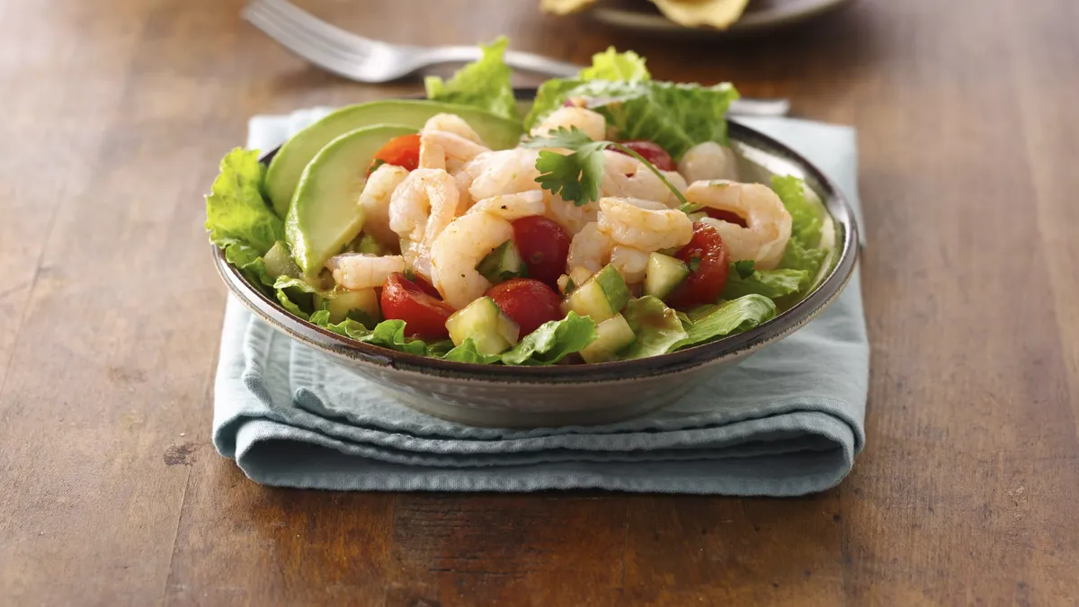 Chipotle Shrimp Ceviche Salad