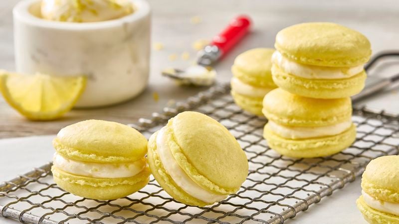 Lemon Macarons Recipe - BettyCrocker.com