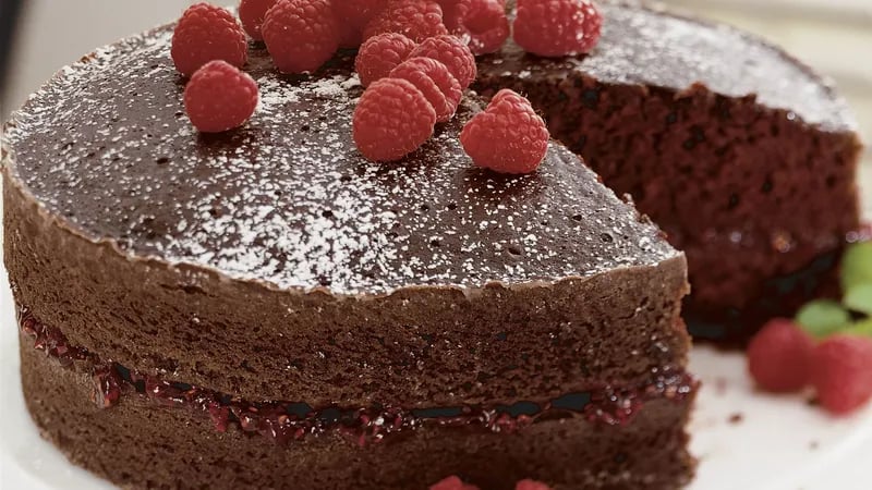 Chocolate Raspberry Cake