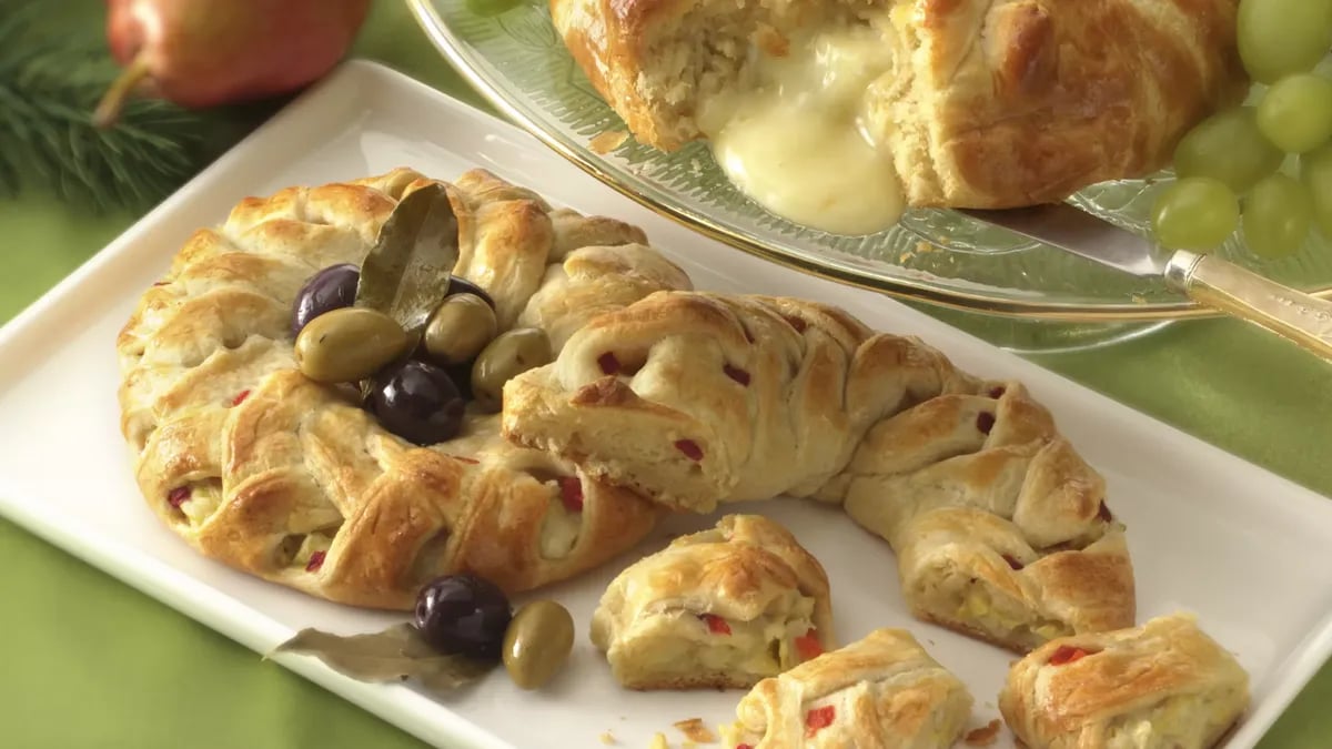 Artichoke-Cheese Braids