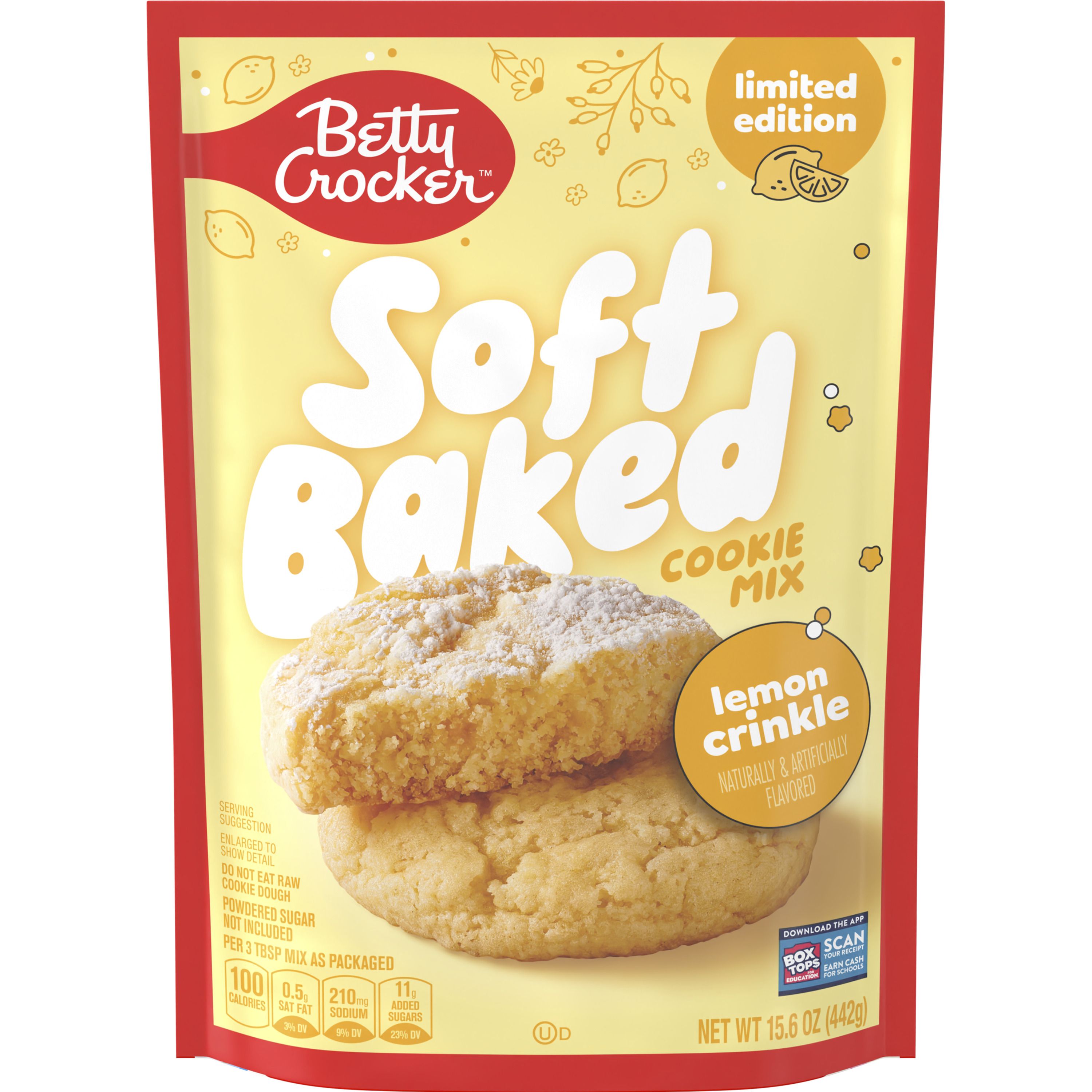 Betty Crocker™ Soft Baked Cookie Lemon - Front