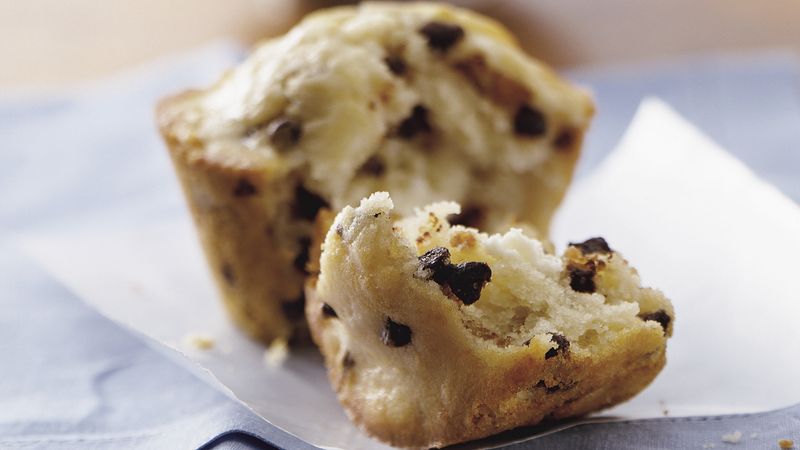 Surprise Chocolate Chip Muffins