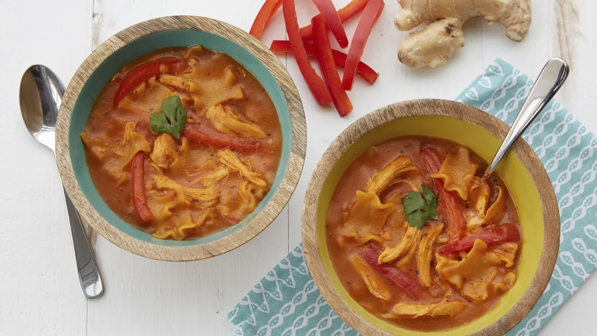 Spicy Chicken Thai Soup