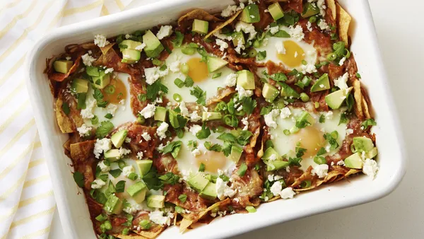 Chilaquiles Breakfast Casserole