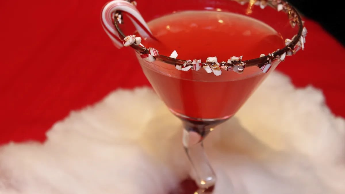 Candy Cane Cocktail