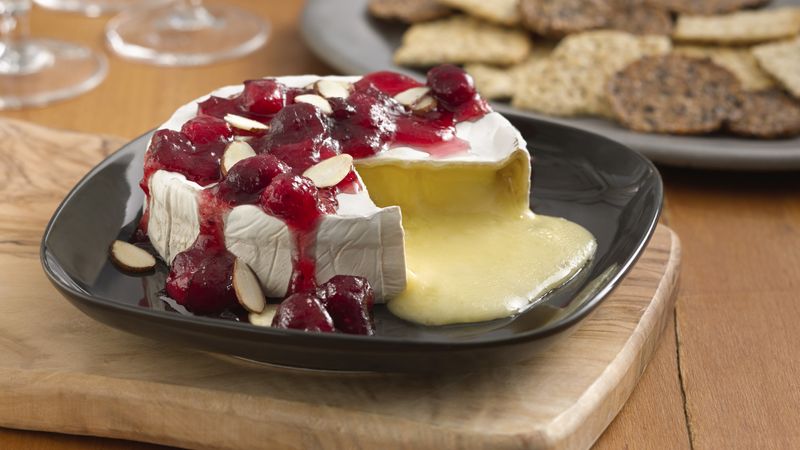 Cranberry-Topped Brie