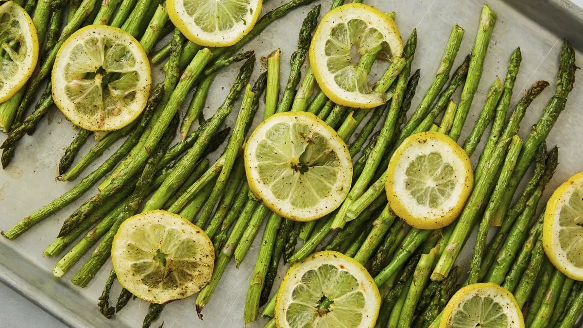 Lemon Roasted Asparagus