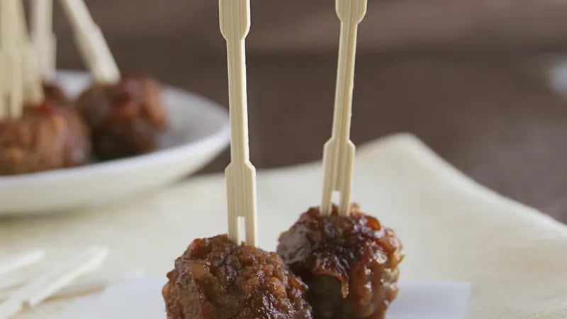 Pineapple Glazed Meatballs