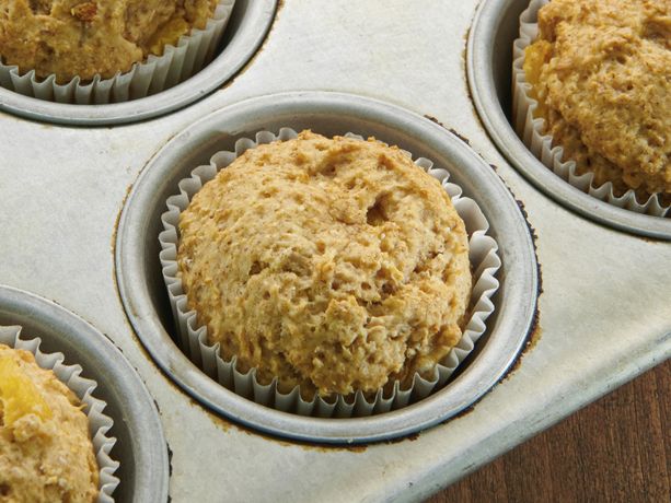 Sweet Potato Pineapple Whole Grain-Rich Muffins