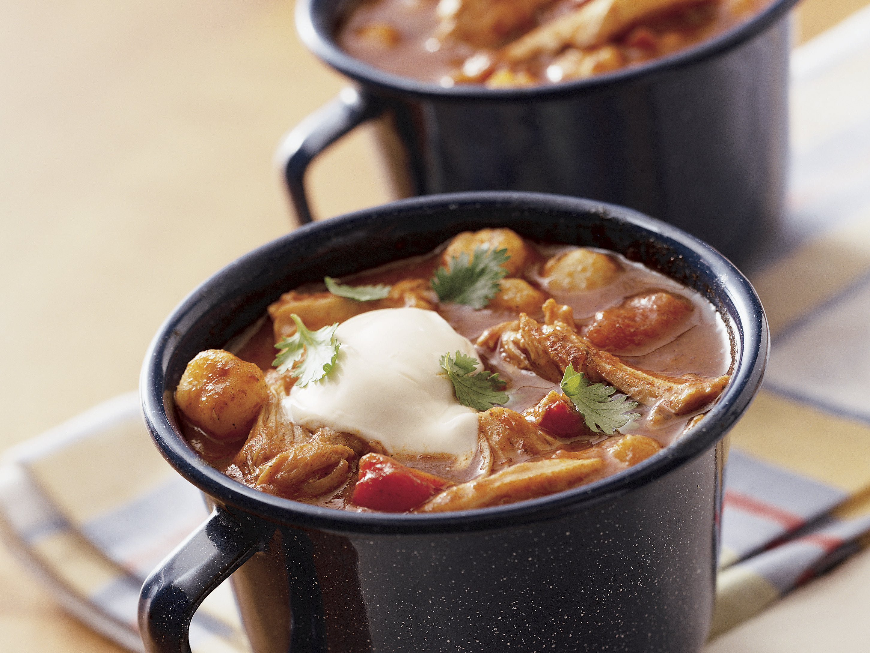 Chunky Chicken Chili Recipe - BettyCrocker.com