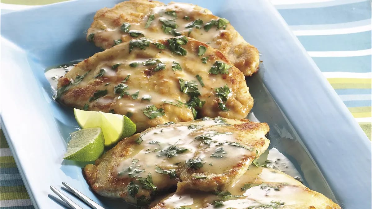 Southwestern Chicken Scaloppine