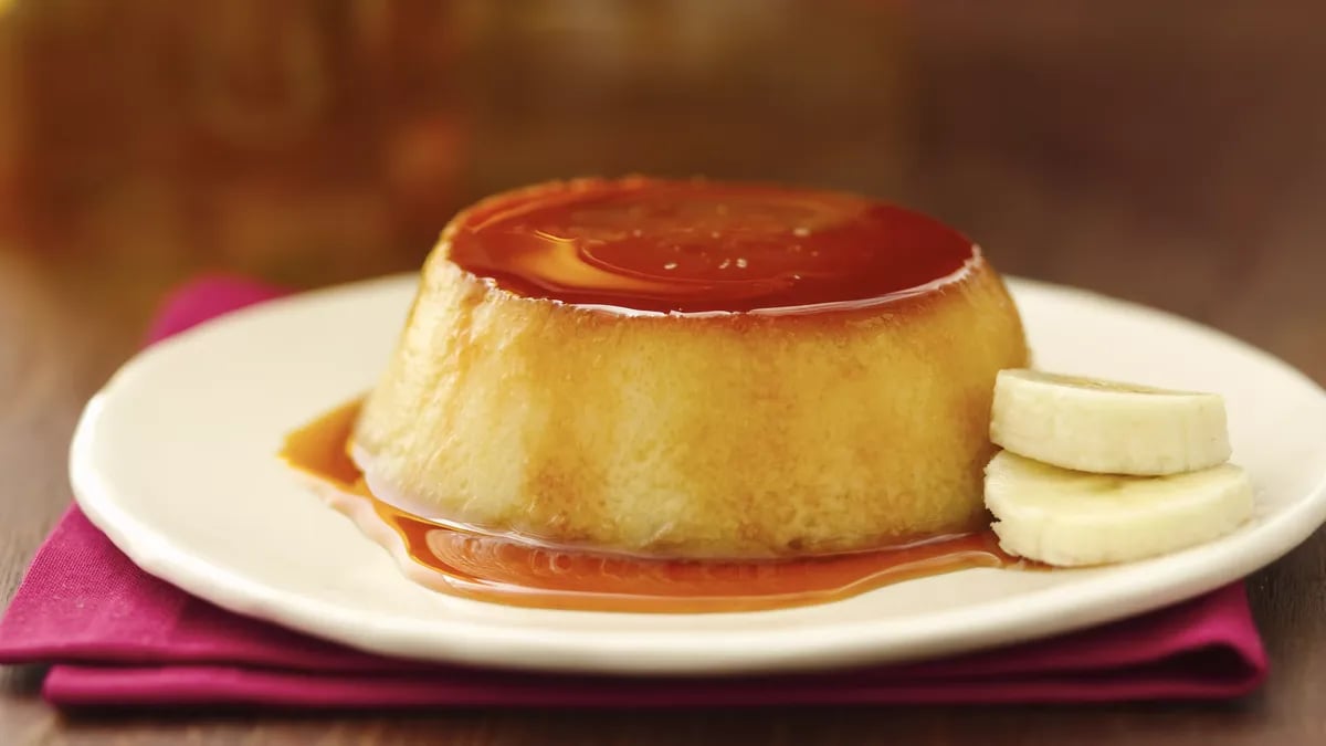 Banana Flan