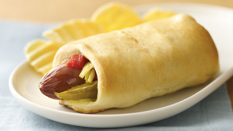 Chicago Style Crescent Dogs