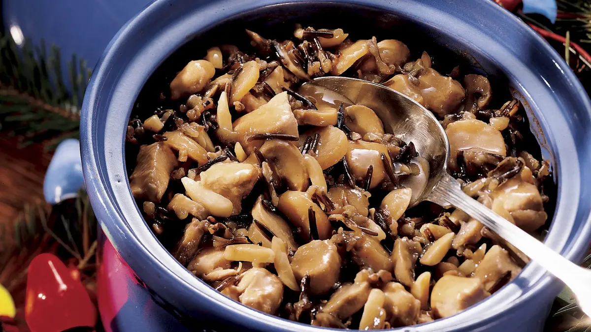 Chicken Wild Rice Amandine