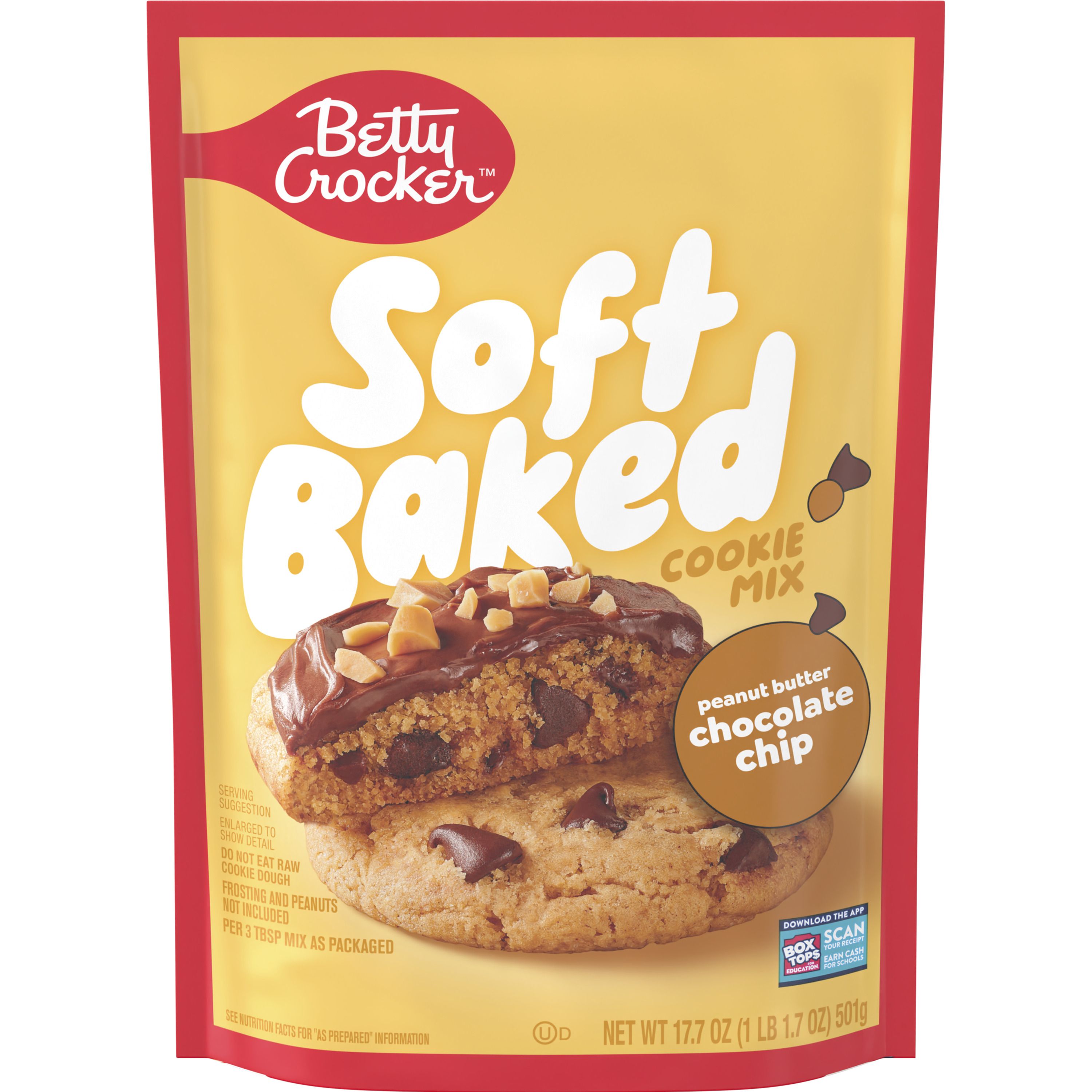 Betty Crocker Betty Crocker Soft Baked Chocolate Peanut Butter Chocolate Chip Cookie Mix — product image