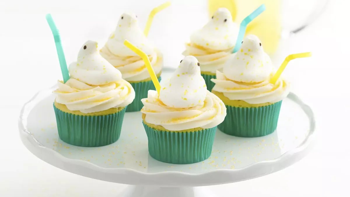 Lemonade PEEPS® Cupcakes