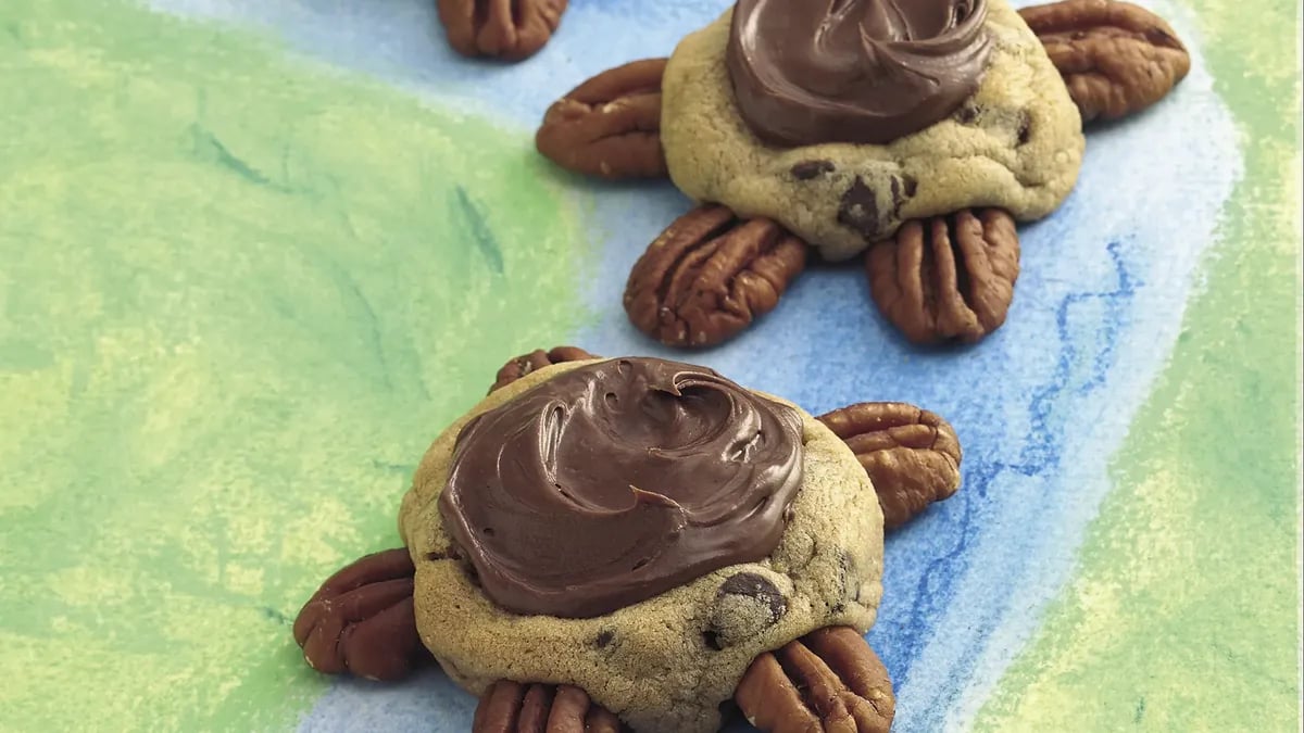 Choco-Caramel Turtles