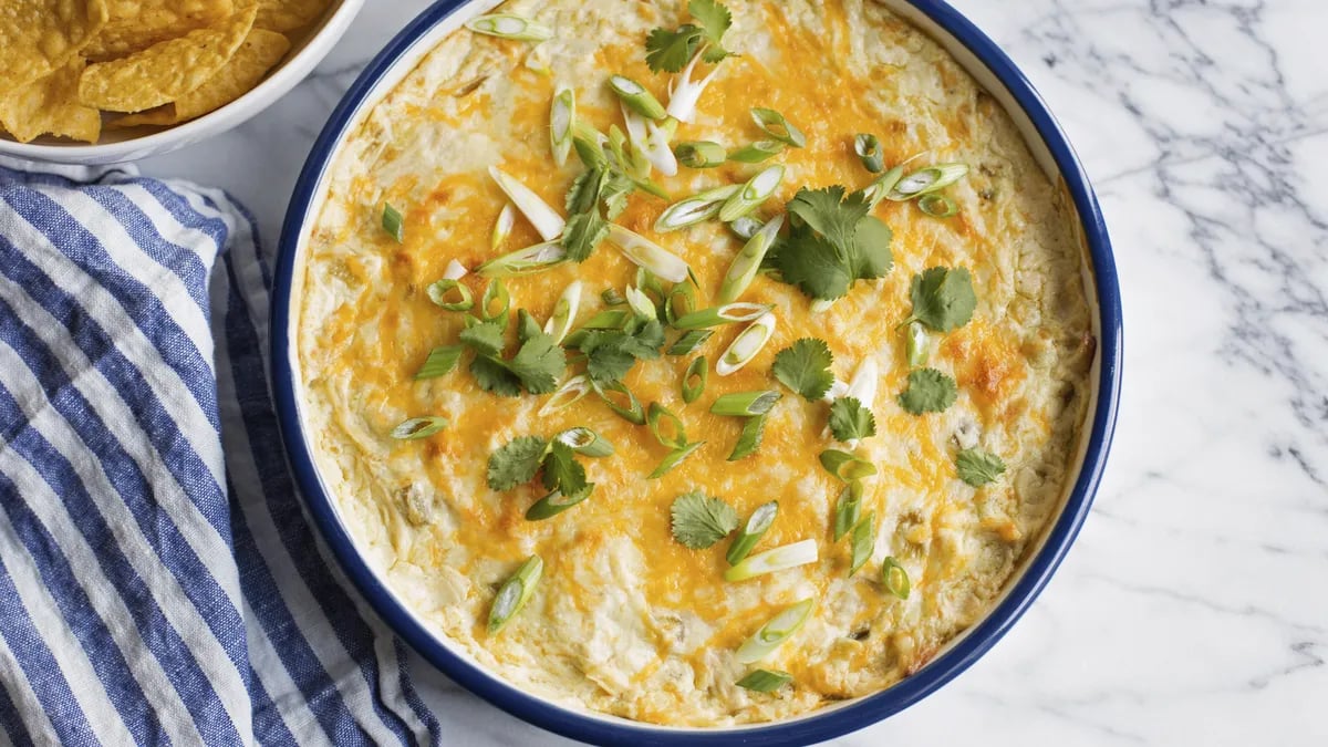 White Chicken Enchilada Dip