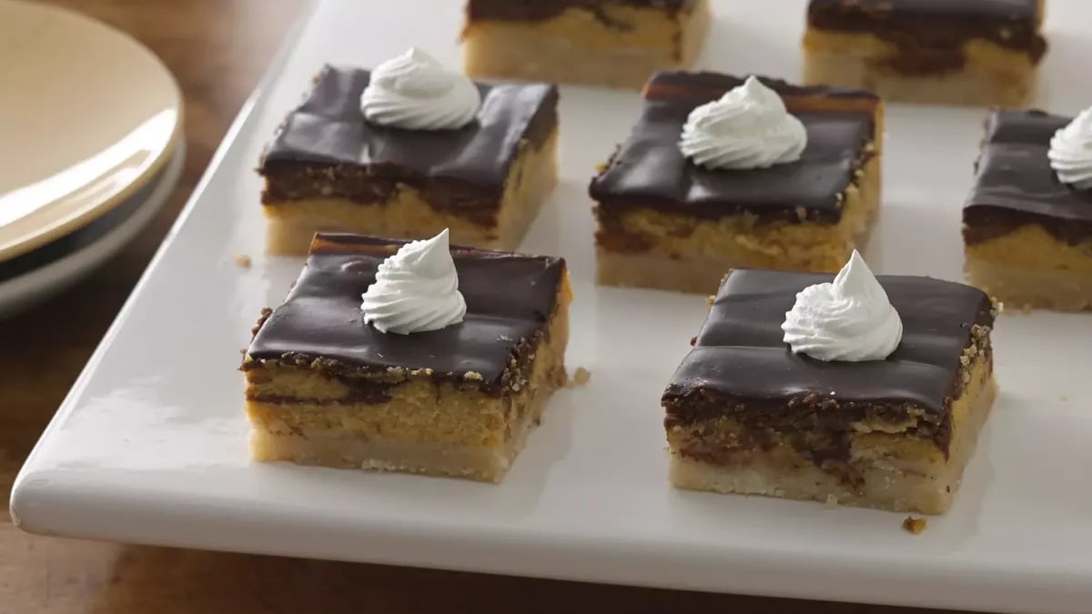 Pumpkin Tiramisu Cheesecake Bars