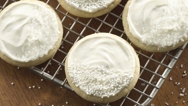 Glazed Whiteout Cookies 
