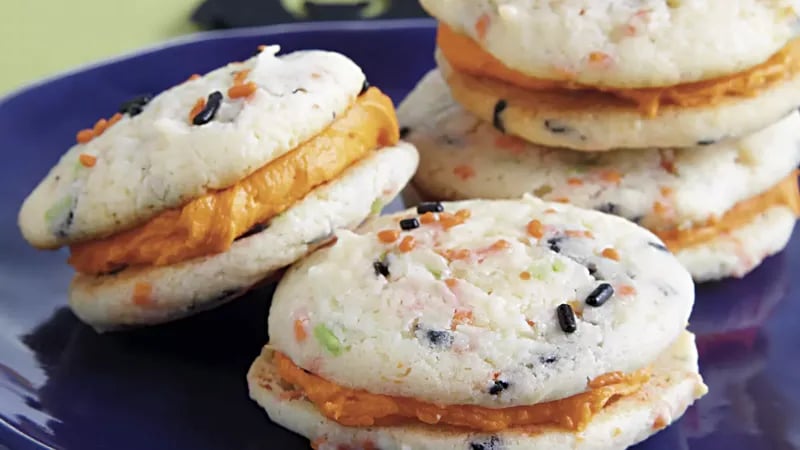 Confetti Sandwich Cookies