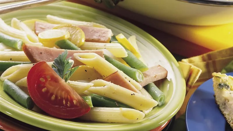 Harvest Green Beans, Ham and Penne